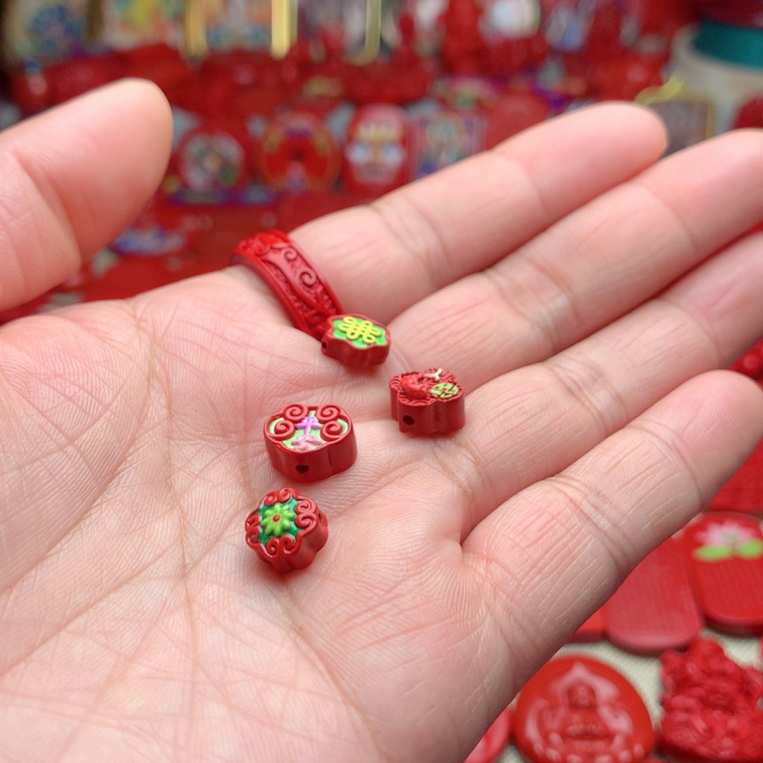 天然辰砂工艺品朱砂配件