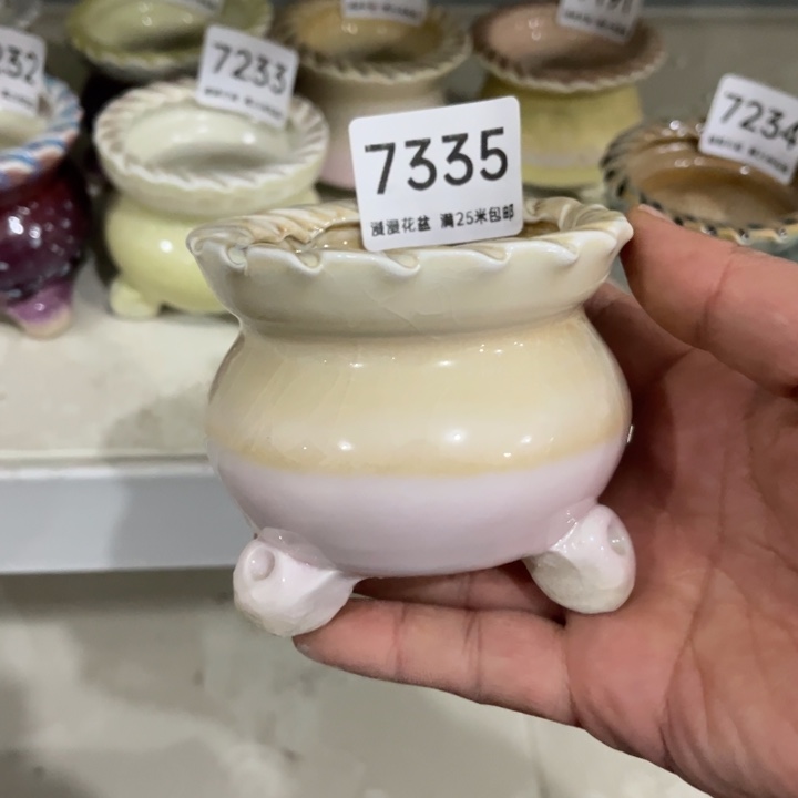 7335瑕疵内口6景德镇手工制作