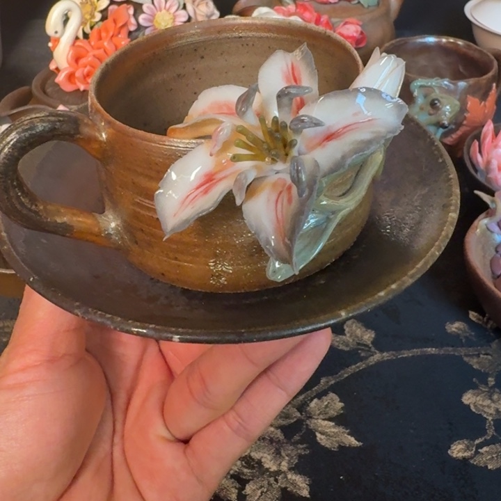 千玺造物柴烧咖啡杯