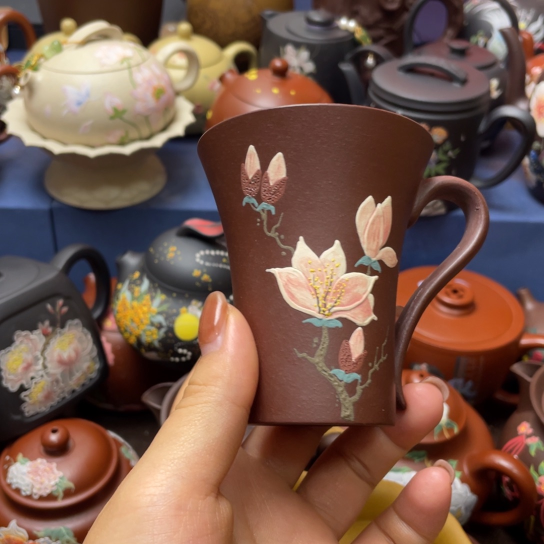 茶杯紫砂紫砂主人杯120cc