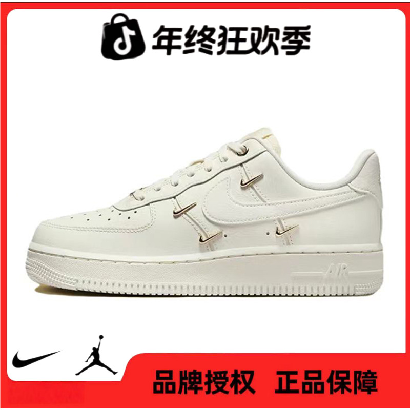 NIKE耐克【五】女鞋AIR FORCE 1 LOW 四钩运动休闲鞋FV3654-111