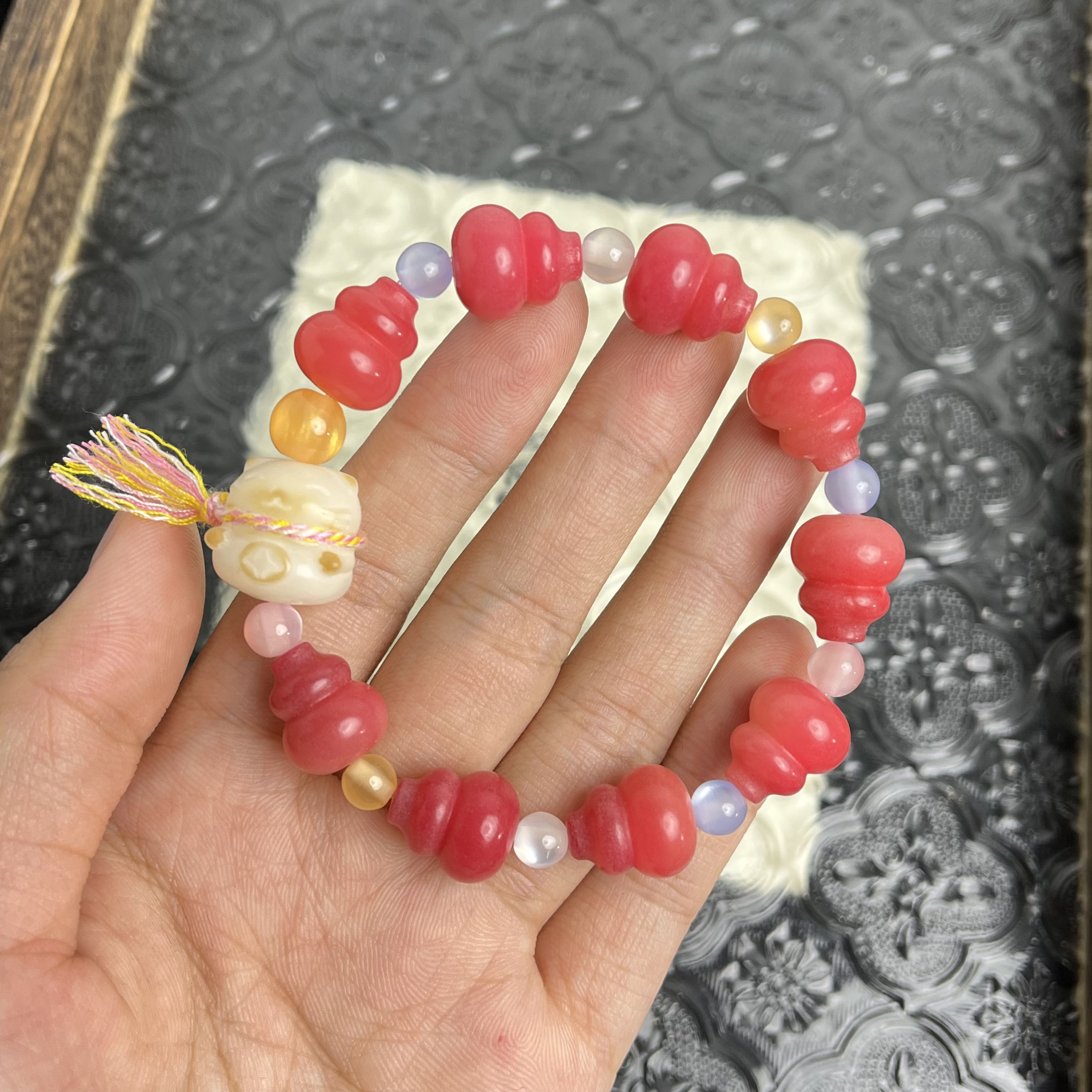 彤芦12-14mm 菩提根杨梅飘花葫芦单圈 CP021-2568