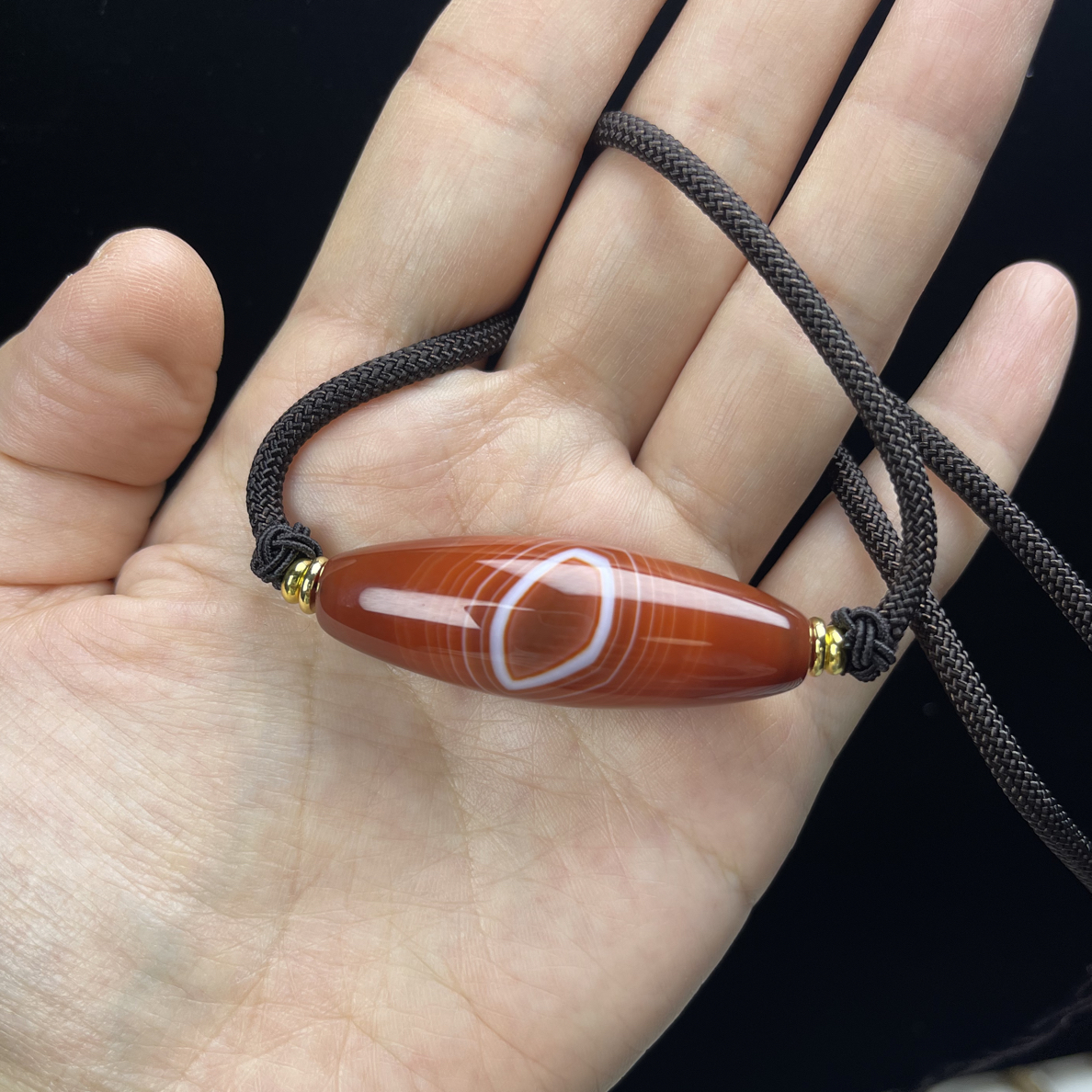 天然玛瑙 颈饰吊坠