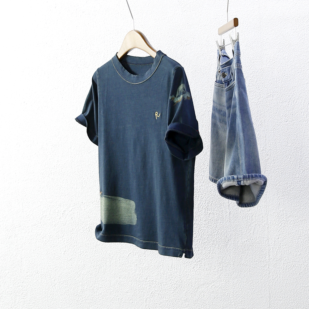 神奈川冲浪里 100棉 短袖T恤