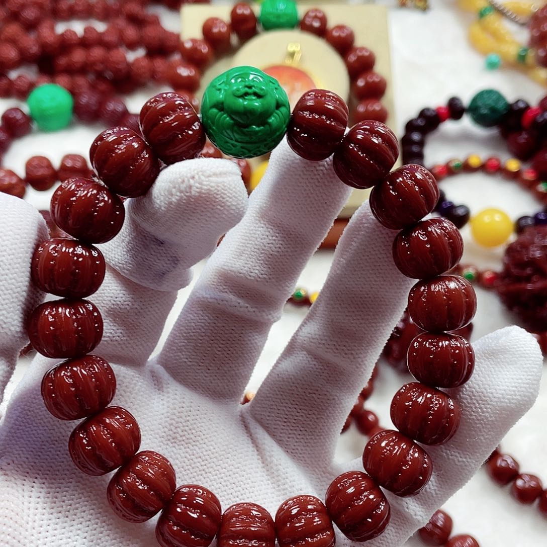 猴头核桃手串猴头