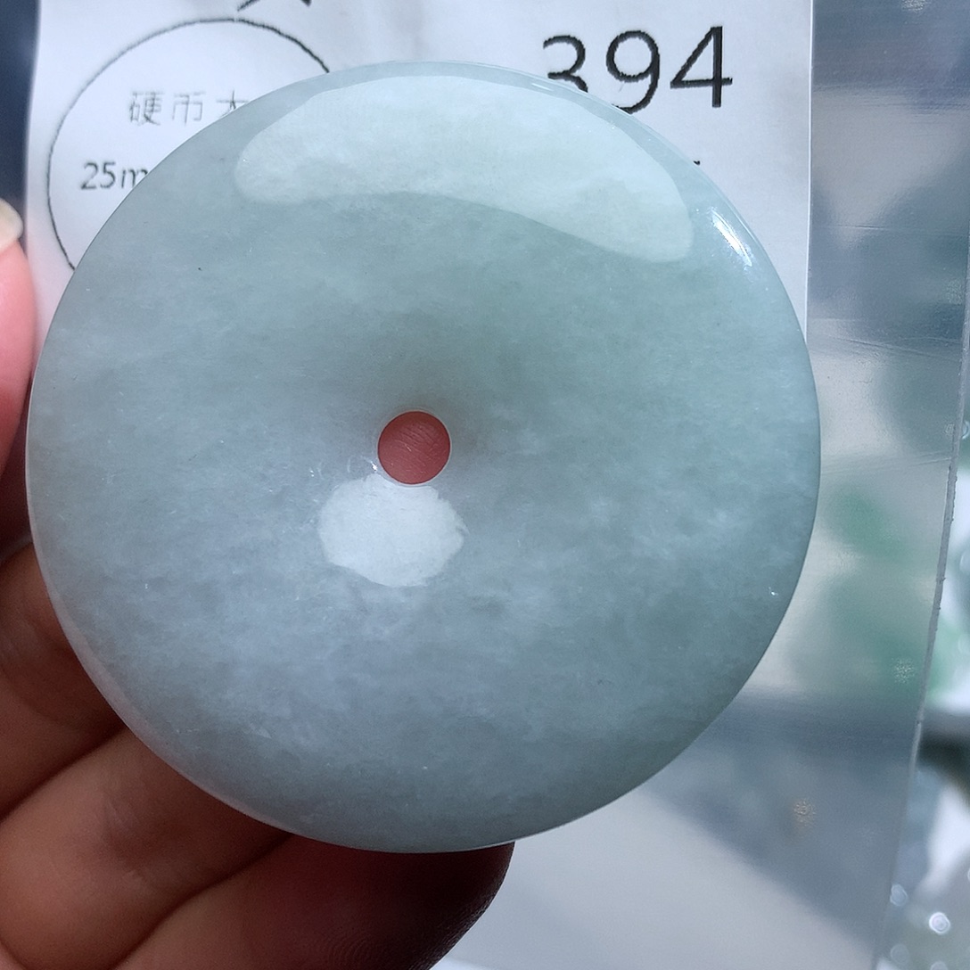 翡翠未镶嵌颈饰394