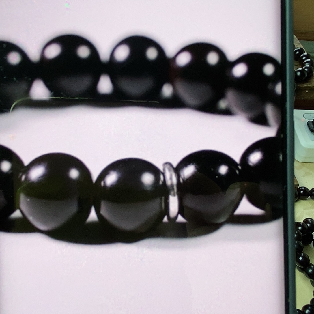 吊坠草珠菩提银环