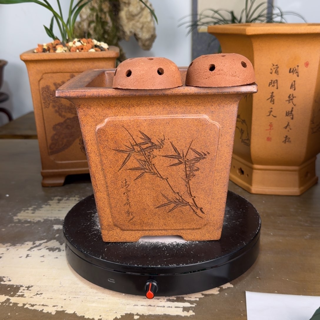 羽***恒花盆紫砂紫砂花盆