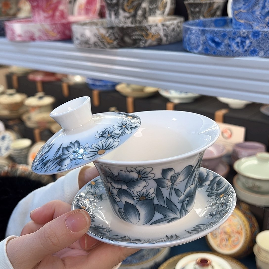 你家盖碗很精致，我超喜欢