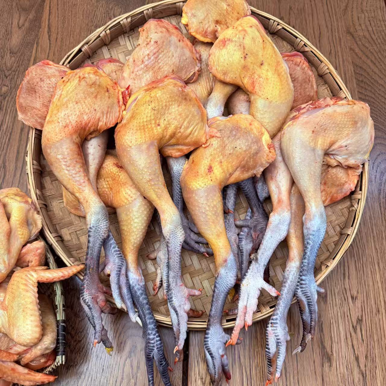 【 山边】拍6个鸡腿送6个鸡翅送再送6个黑爪共18个 新鲜分割急冻锁鲜 顺丰包邮  包冰率不含冰