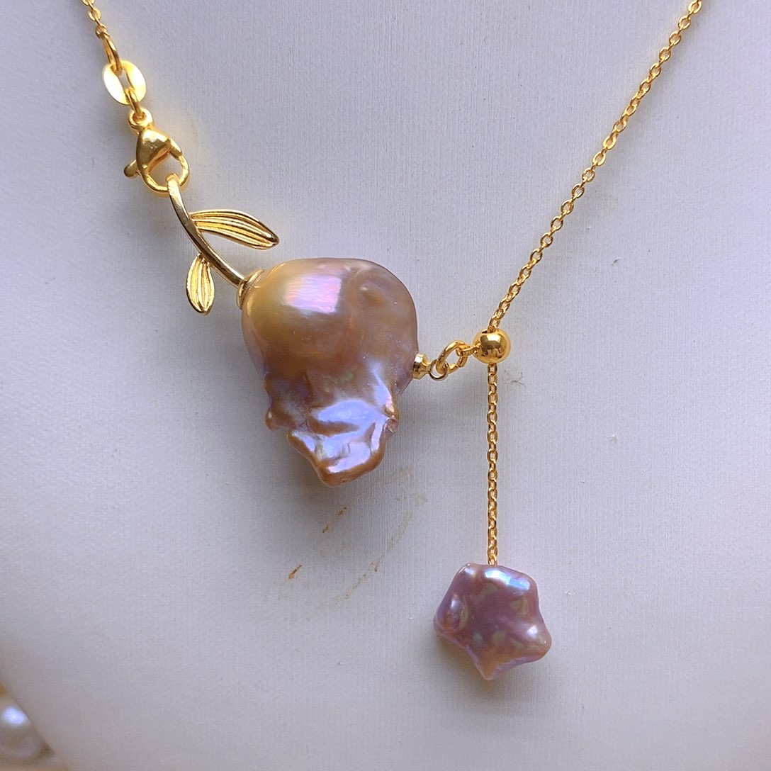 淡水珍珠未镶嵌颈饰