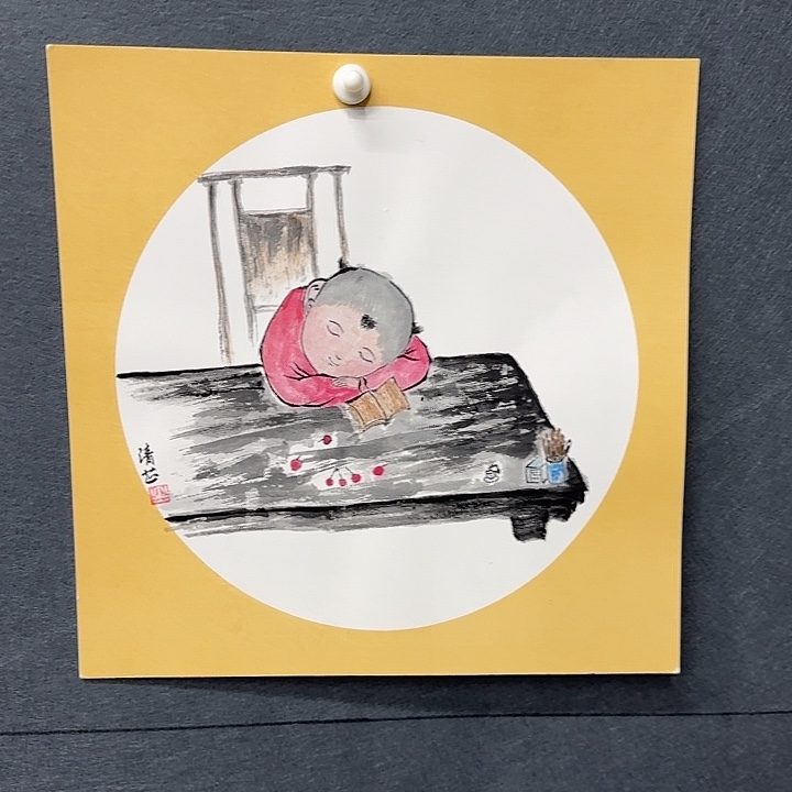 苍***鹰国画卡纸的制作方法是