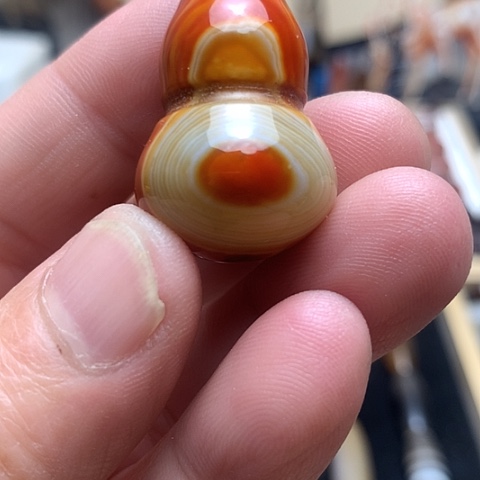 玛瑙/玉髓颈饰合金