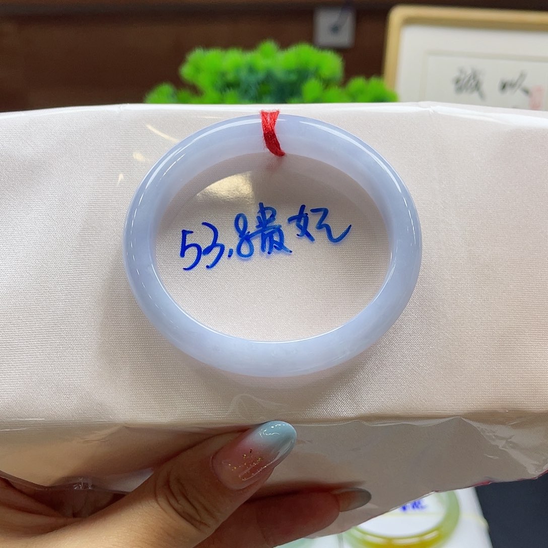 翡翠未镶嵌手镯15 号链接