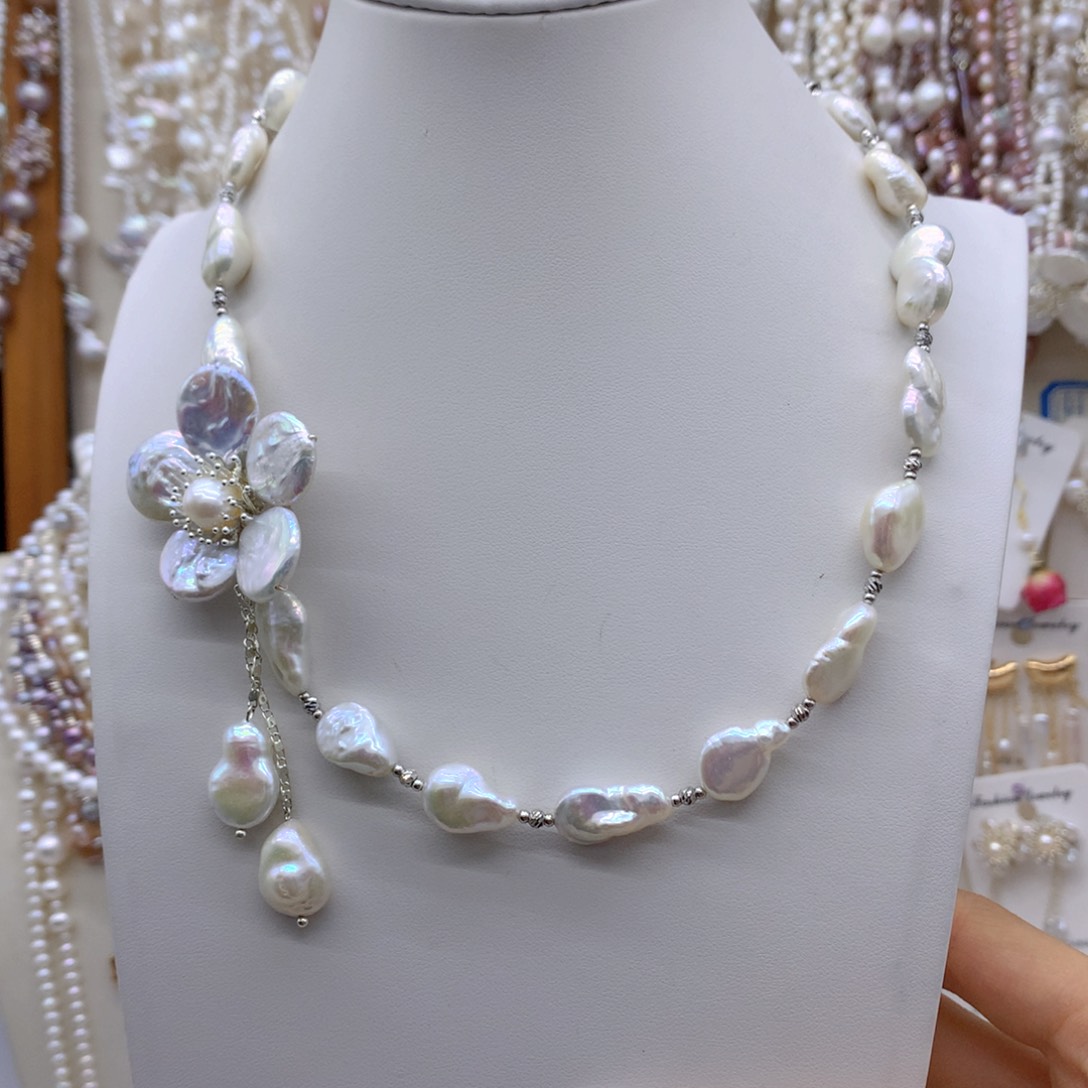 合金淡水珍珠吊坠未****师