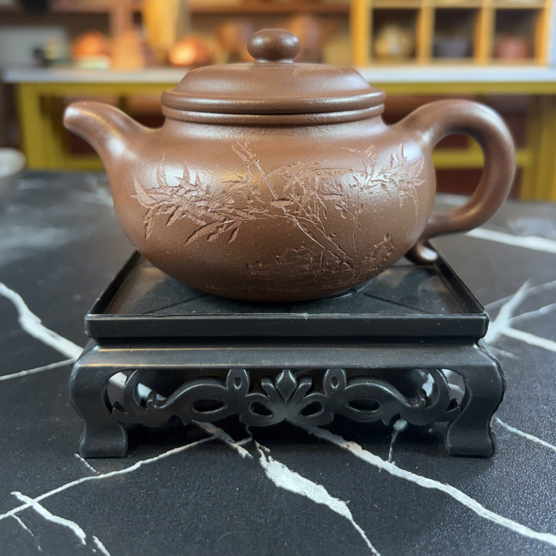 半手工紫泥180cc仿古壶茶具紫砂壶