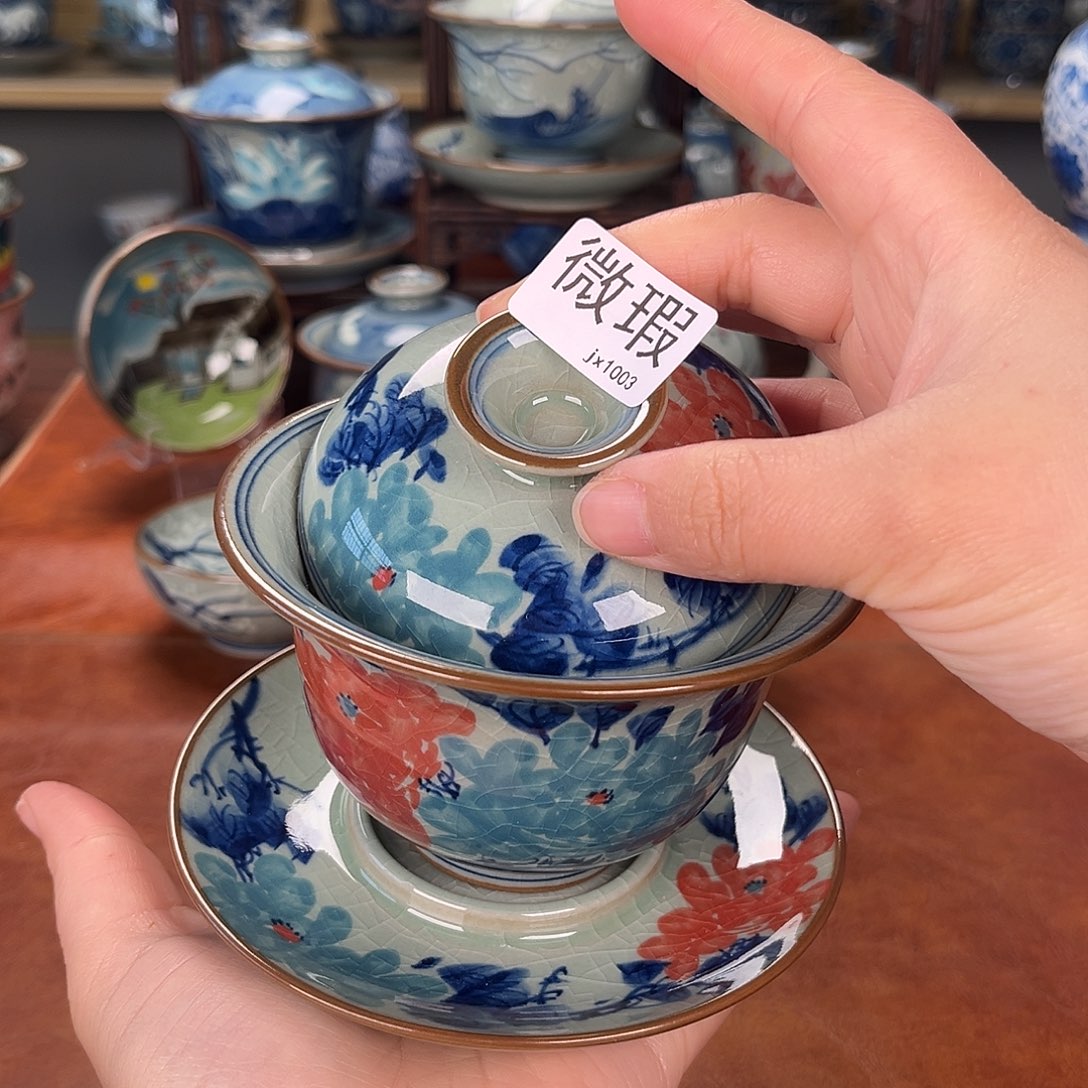 杯盖碗景德镇陶瓷