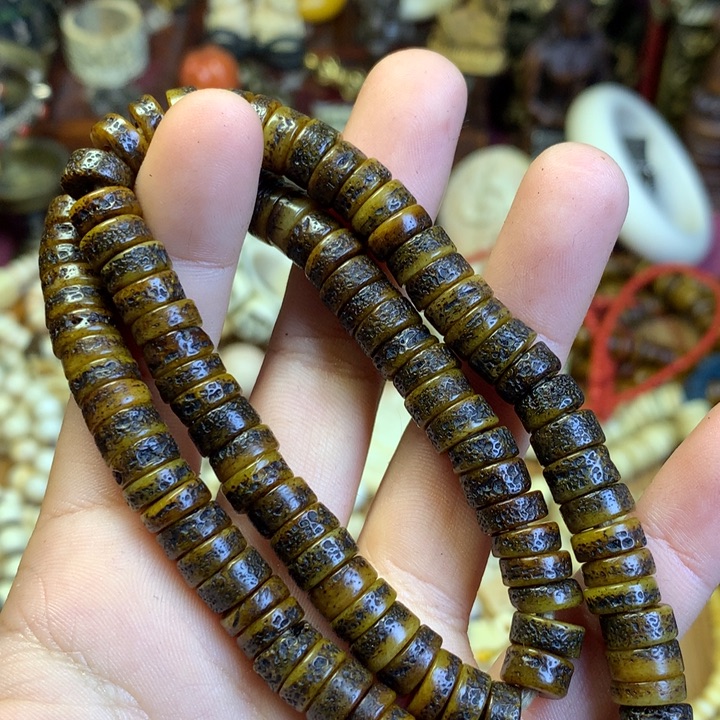 星月菩提吊坠藏传喜马拉雅艺术品