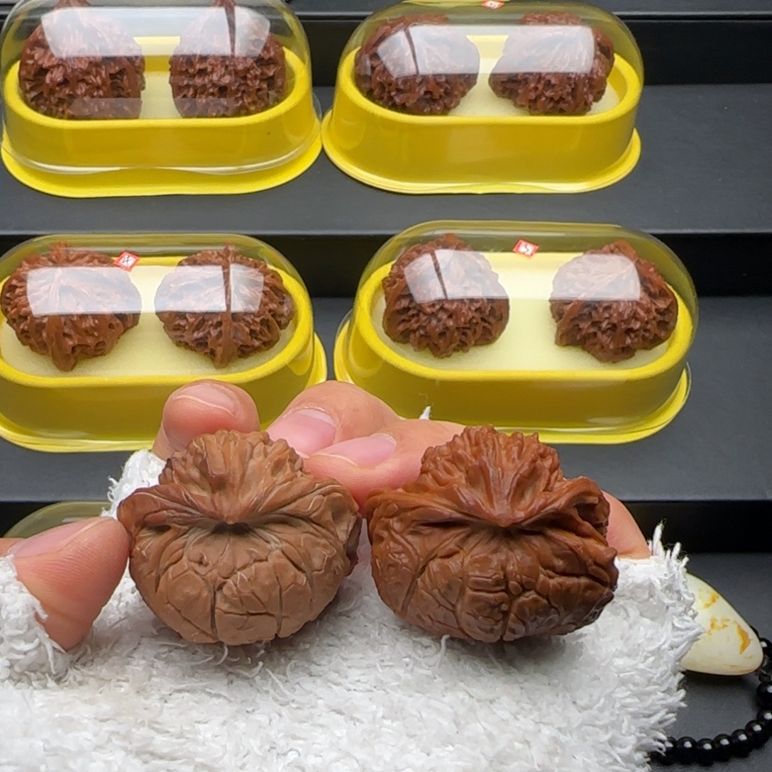 把件文玩核桃宫灯蛇全品35