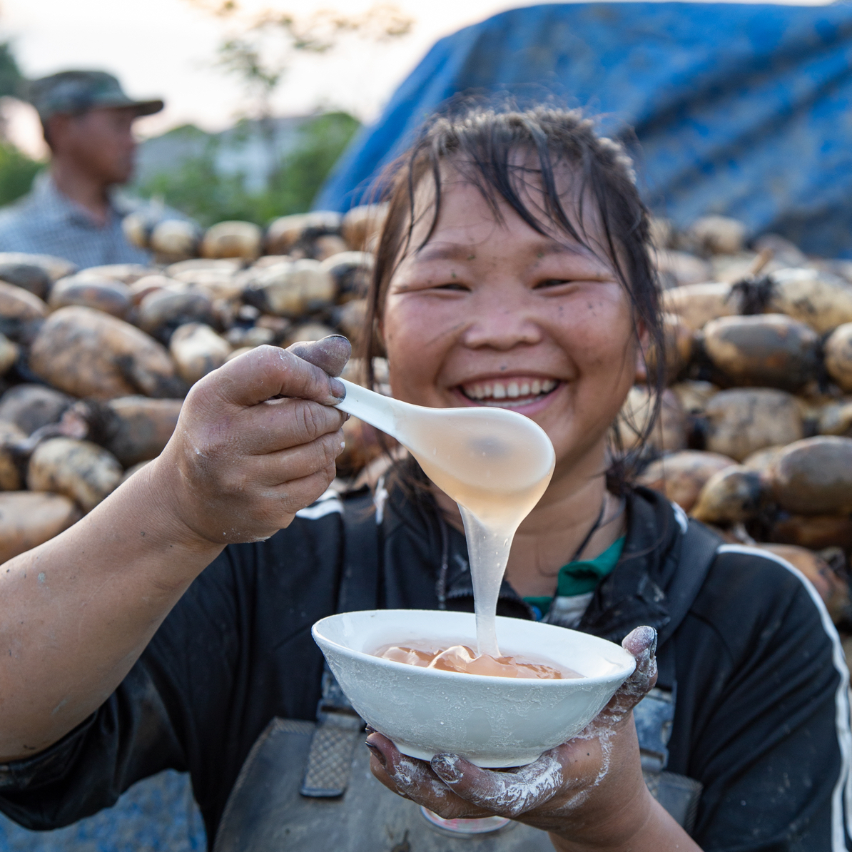 蔡藕姐姐16年藕农正宗刀削纯藕粉老少皆宜入口细腻无任何添加