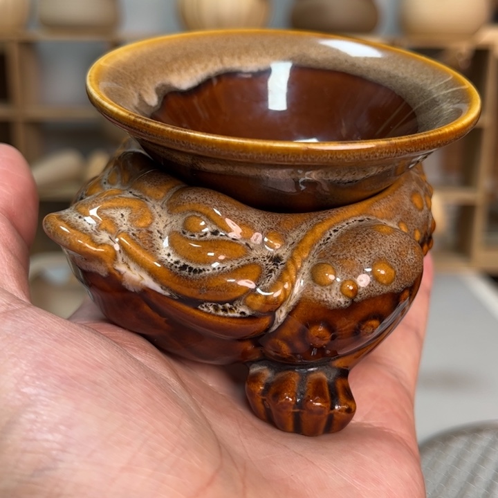 壶老段烧陶瓷茶器