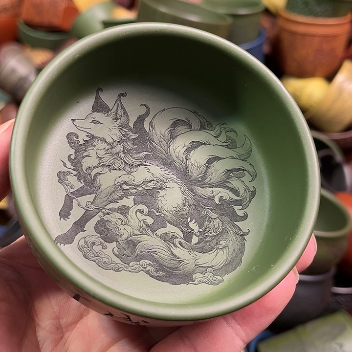 紫砂茶杯全手工紫砂主人杯