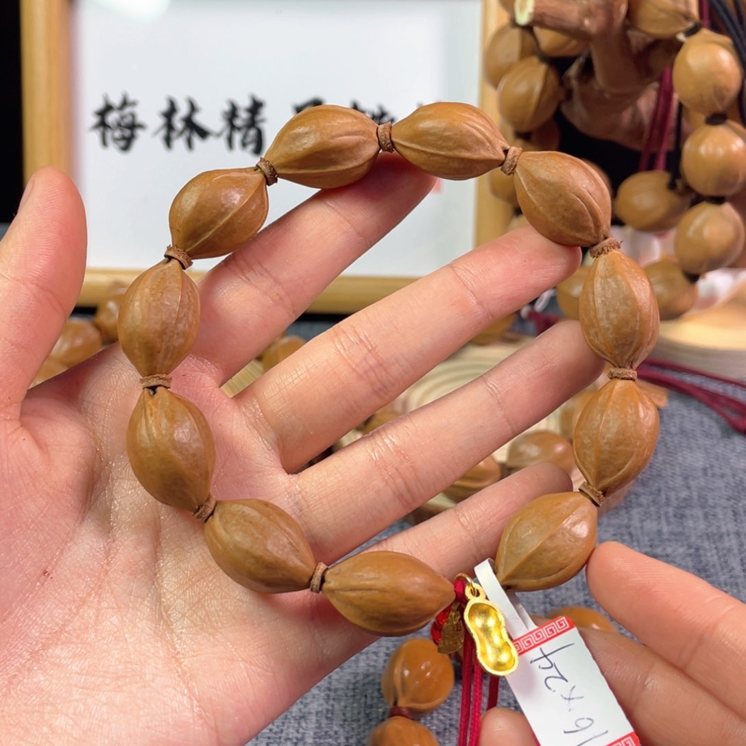 橄榄核手串/手链16 24梅林铁核