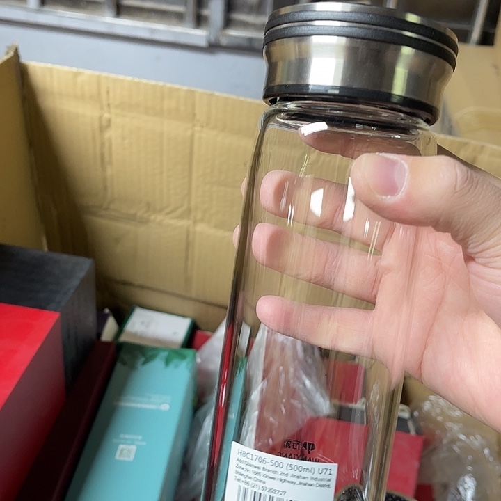 茶隔款玻璃万象单层玻璃杯