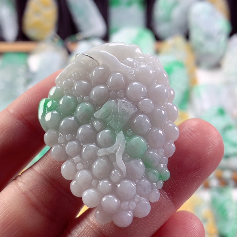 【闪购商品】翡翠吊坠(不含链)未镶嵌