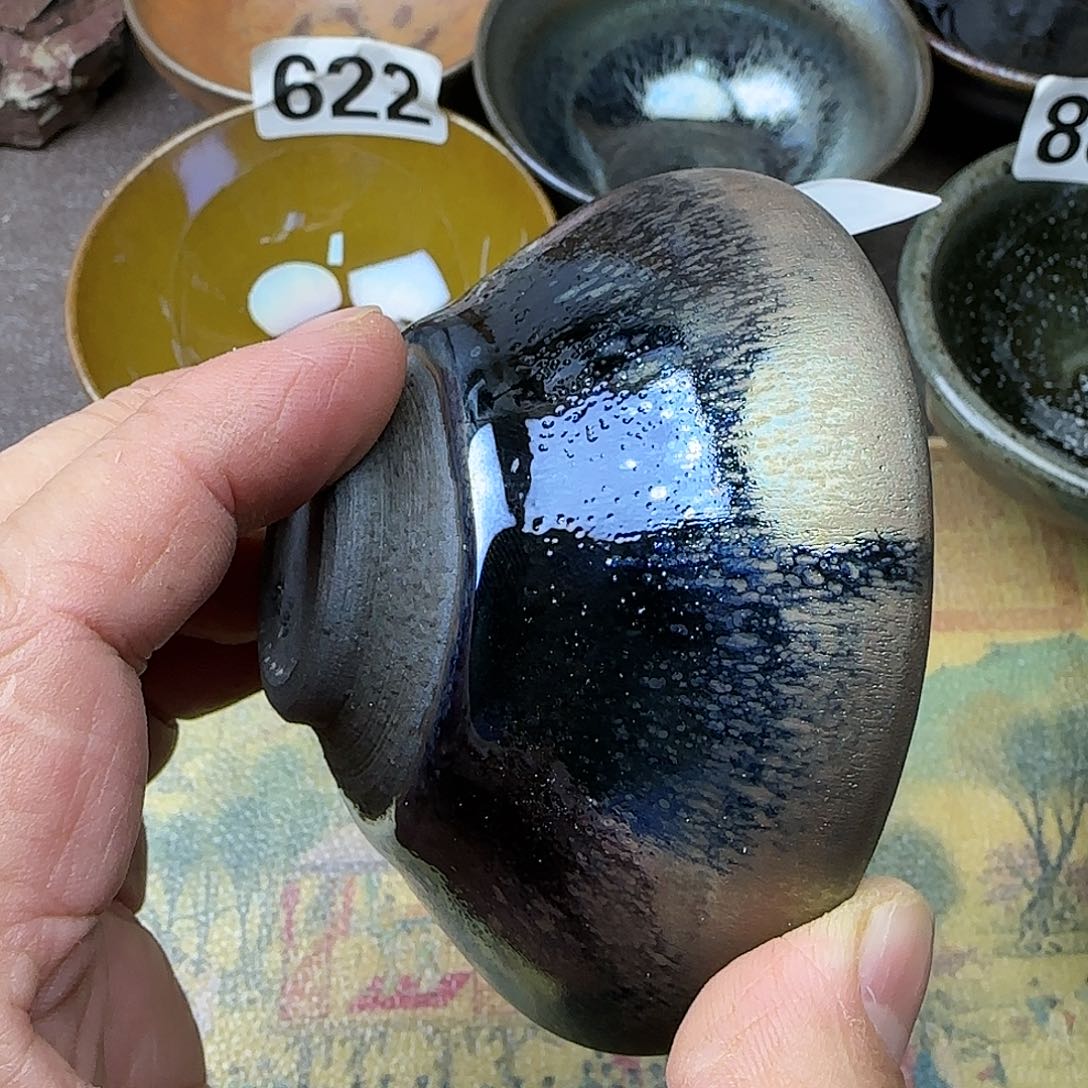 茶盏建盏杯主人杯龙窑柴烧
