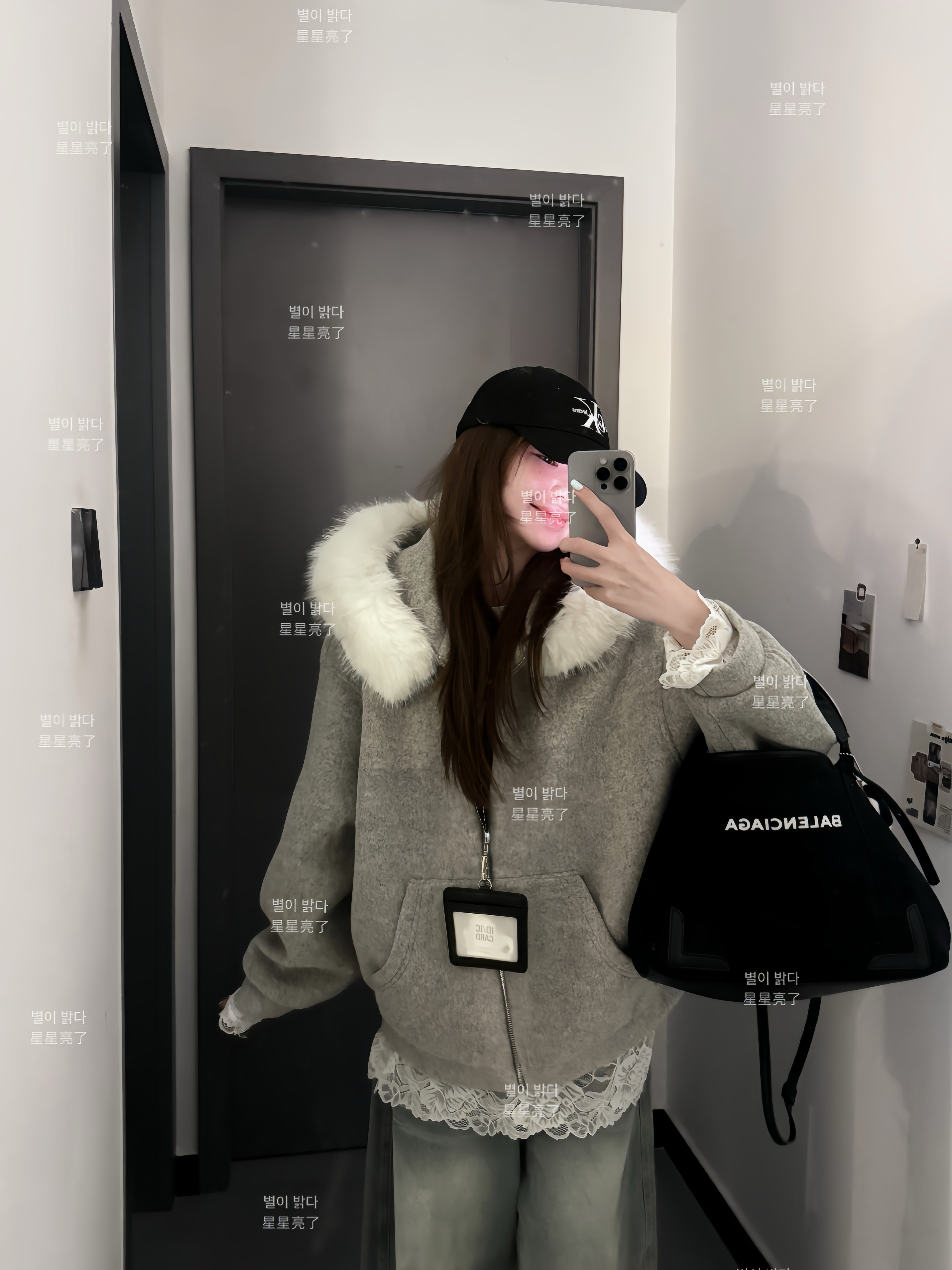 粉色少女感毛呢连帽外套女冬季新款独特超好呢子大衣