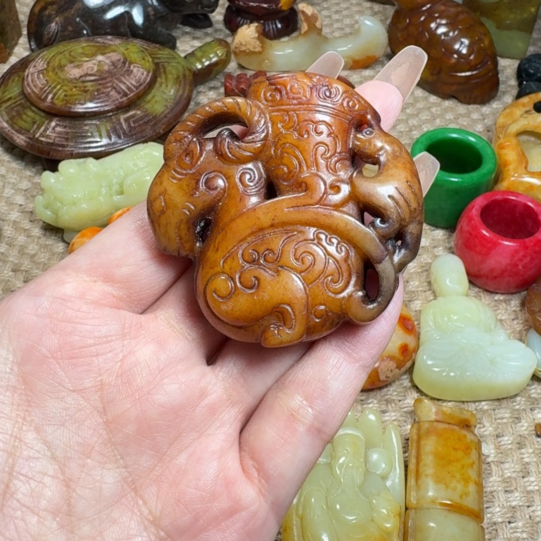 吊坠白玉菩提挂件