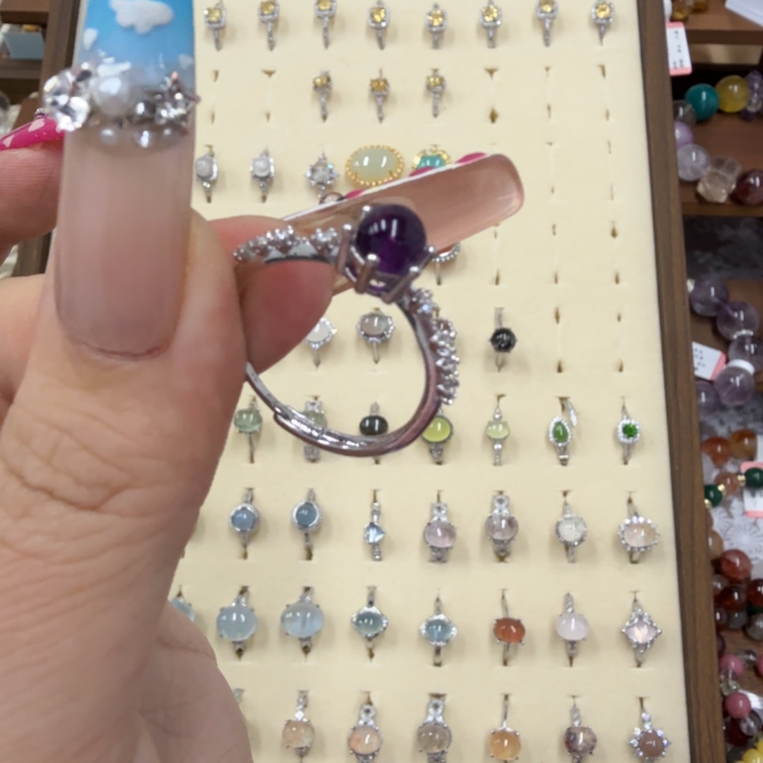 水晶手链未镶嵌设计款