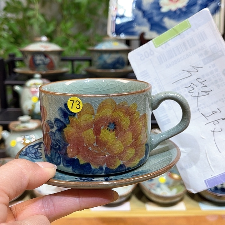 景德镇陶瓷手绘茶具