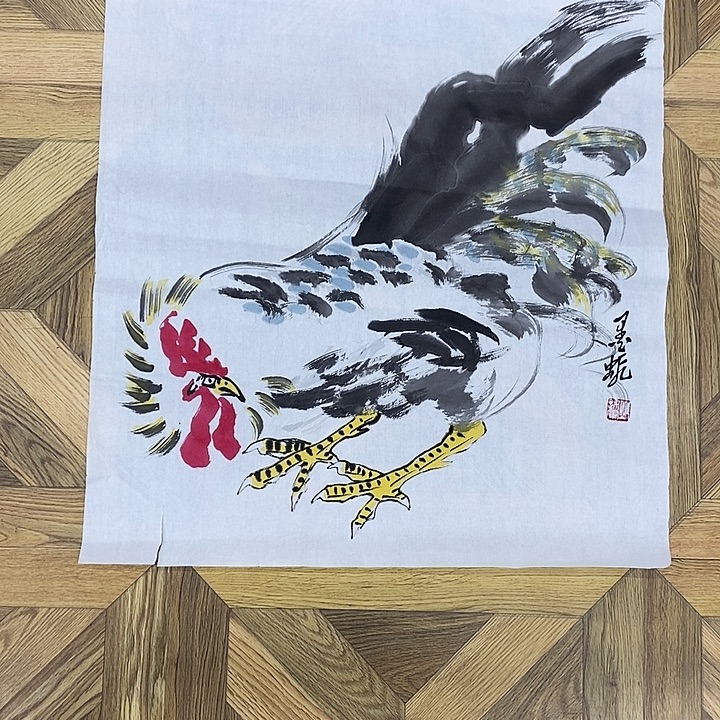 鸡50*50大小作品图
