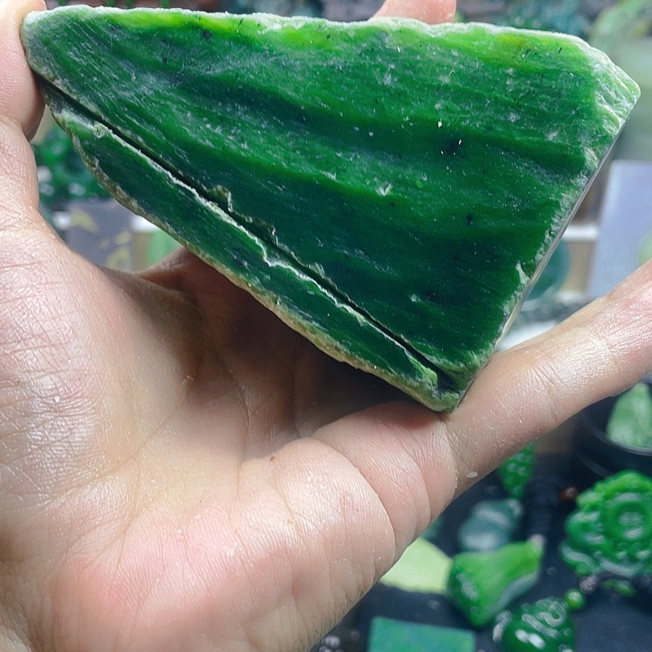 未镶嵌和田玉珠宝半成品