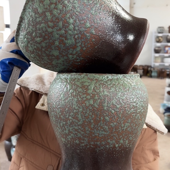 正品高23口17花盆