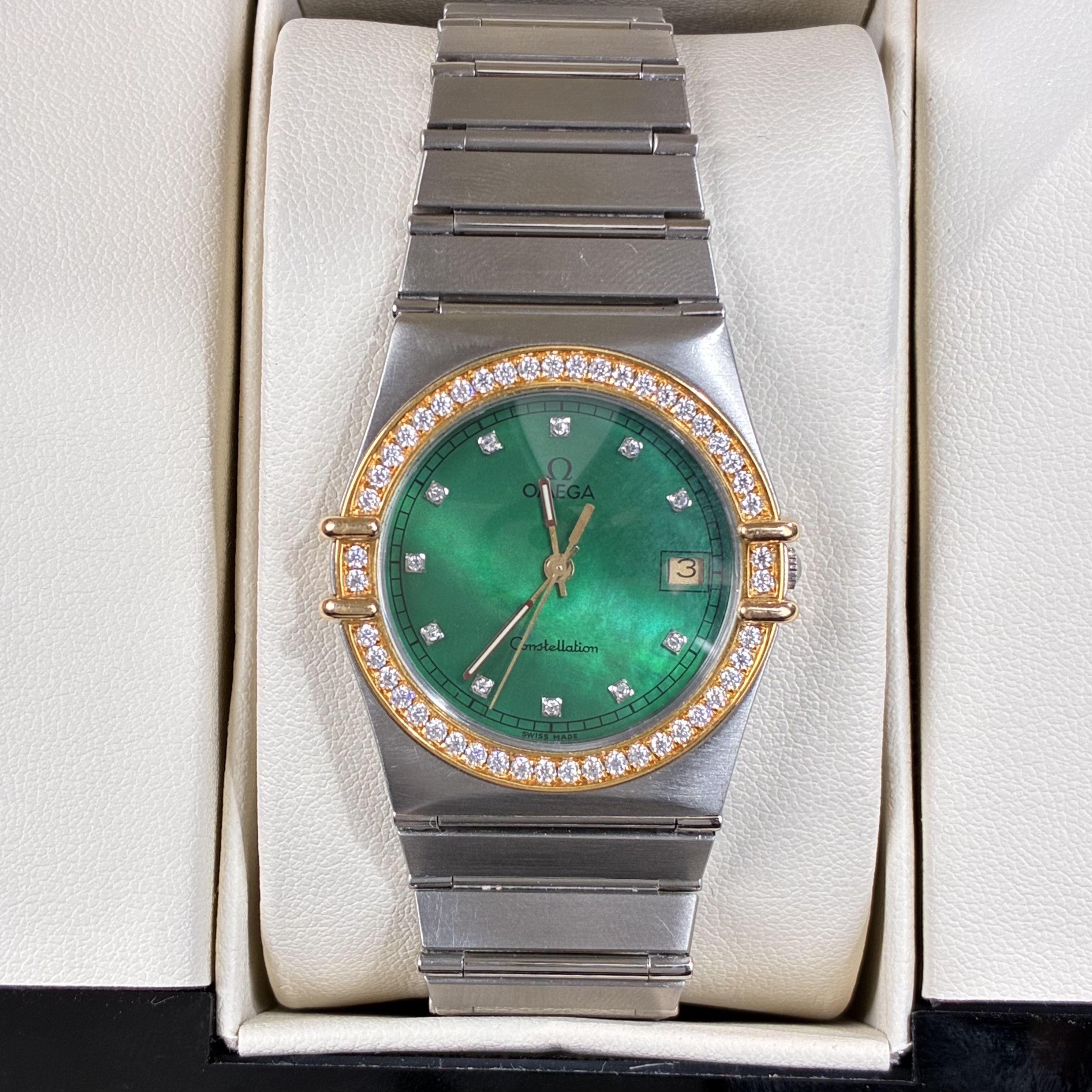 95新 Omega/欧米茄 95新 Omega/欧米茄/石英Sjz0213赠送表带手链