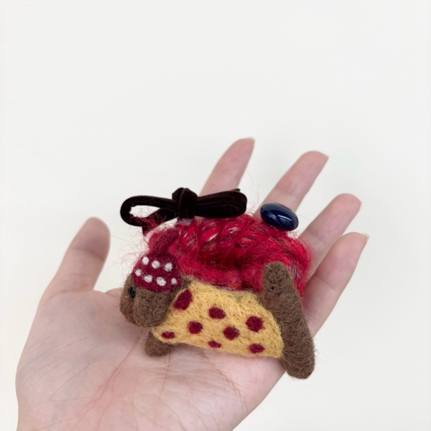 L123夕洛小狗电话圈红色简约气质韩版发圈高档头绳发绳头饰发饰