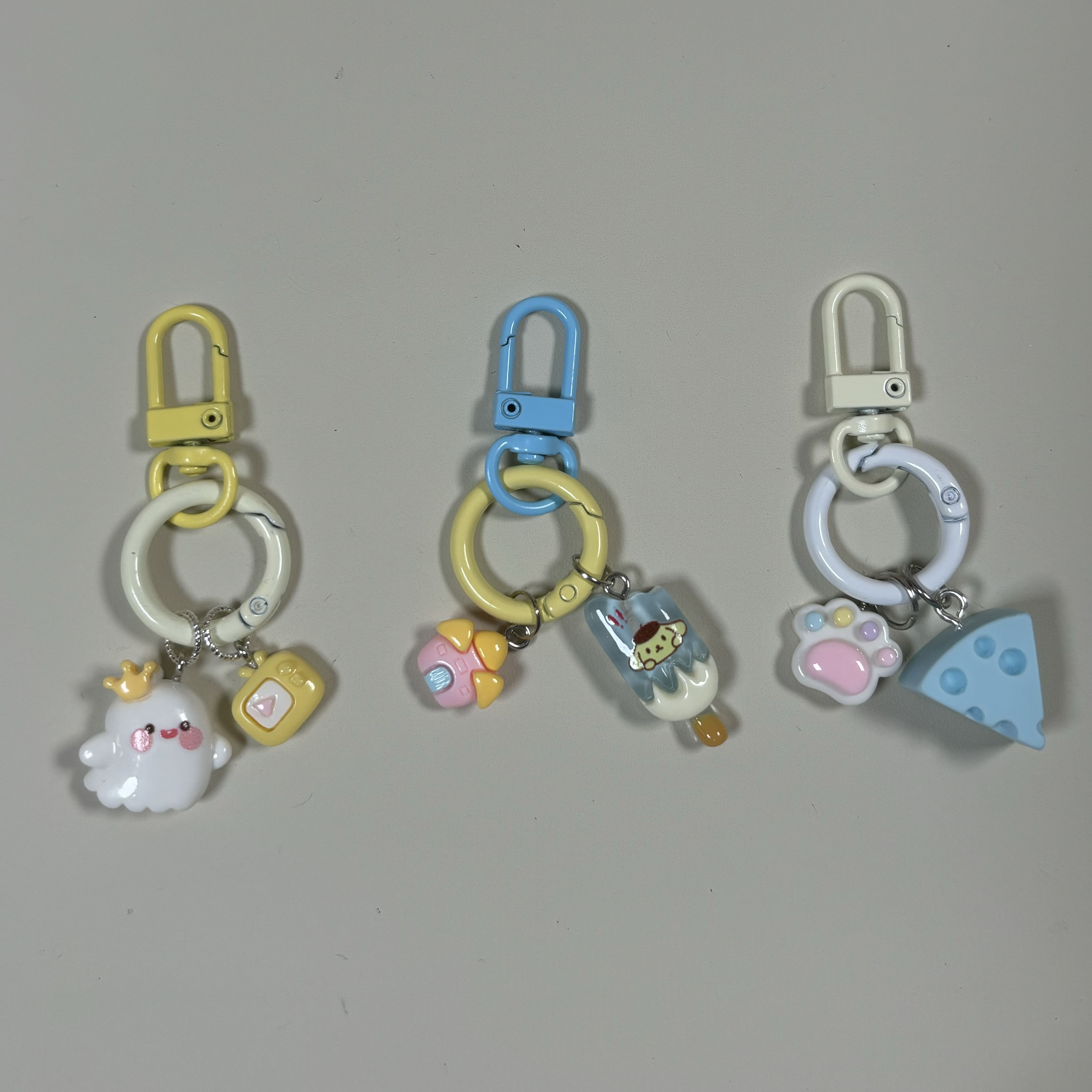 （饼饼）补钥匙扣潮玩盲盒