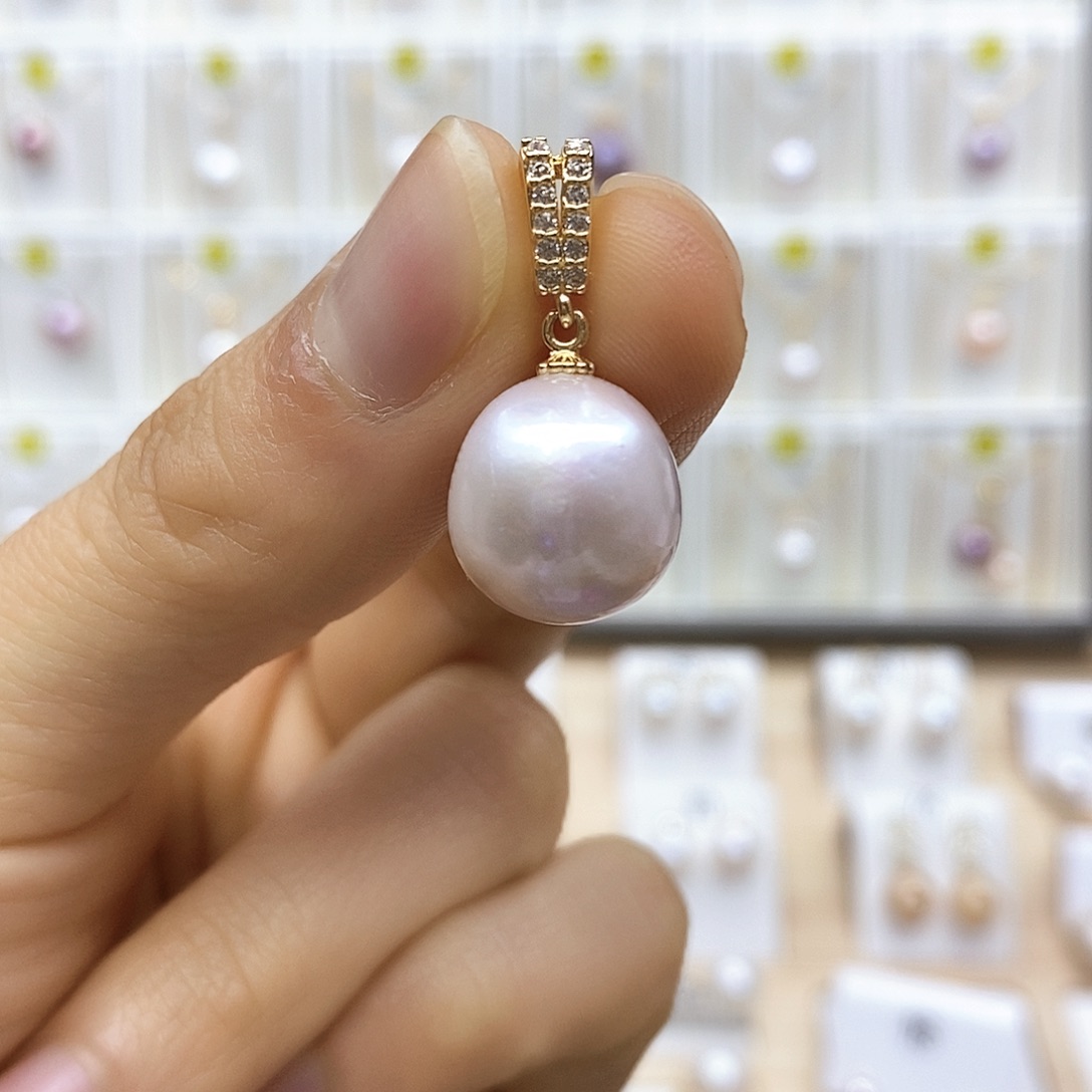 淡水珍珠颈饰合金