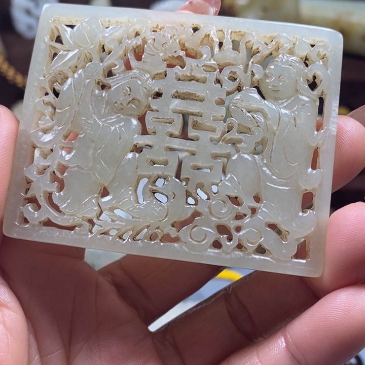 和田玉挂件未镶嵌