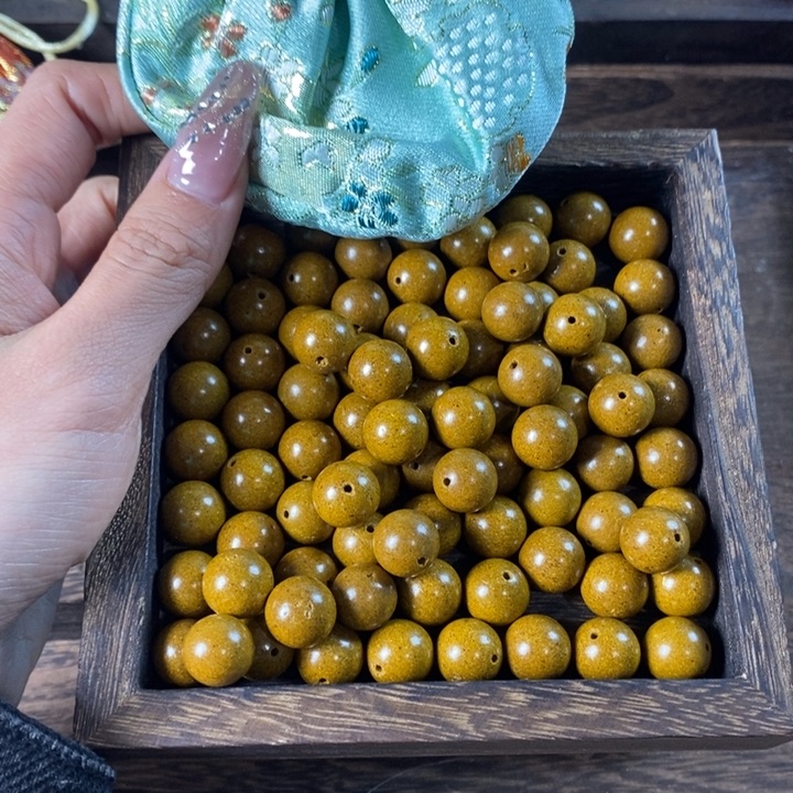 泥塑木樨（桂花）香1.2瑕疵珠香包约50克