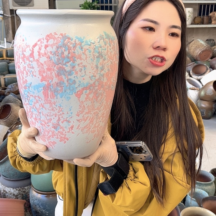 正品口2高30花盆……