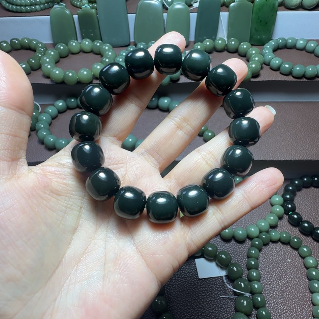 风****和田玉未镶嵌手链