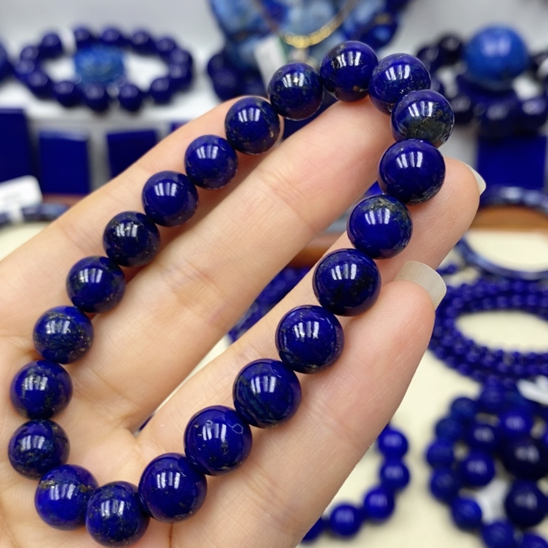 青金石手链未镶嵌