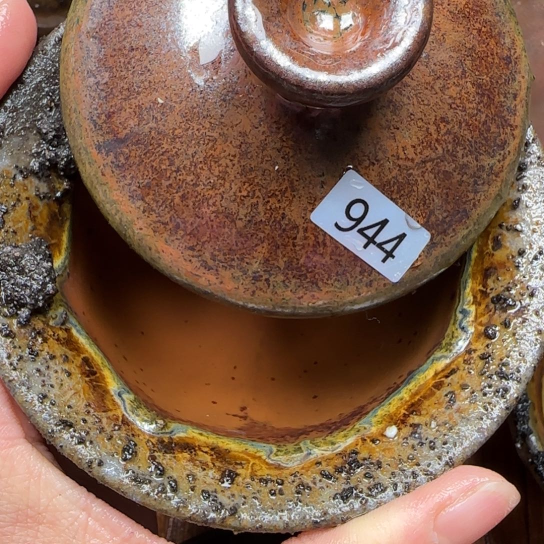 柴烧建盏茶盏茶杯944