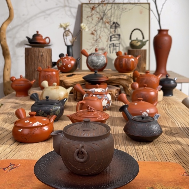 李*常滑陶寿手作茶壶