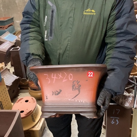 紫砂花盆手工制作