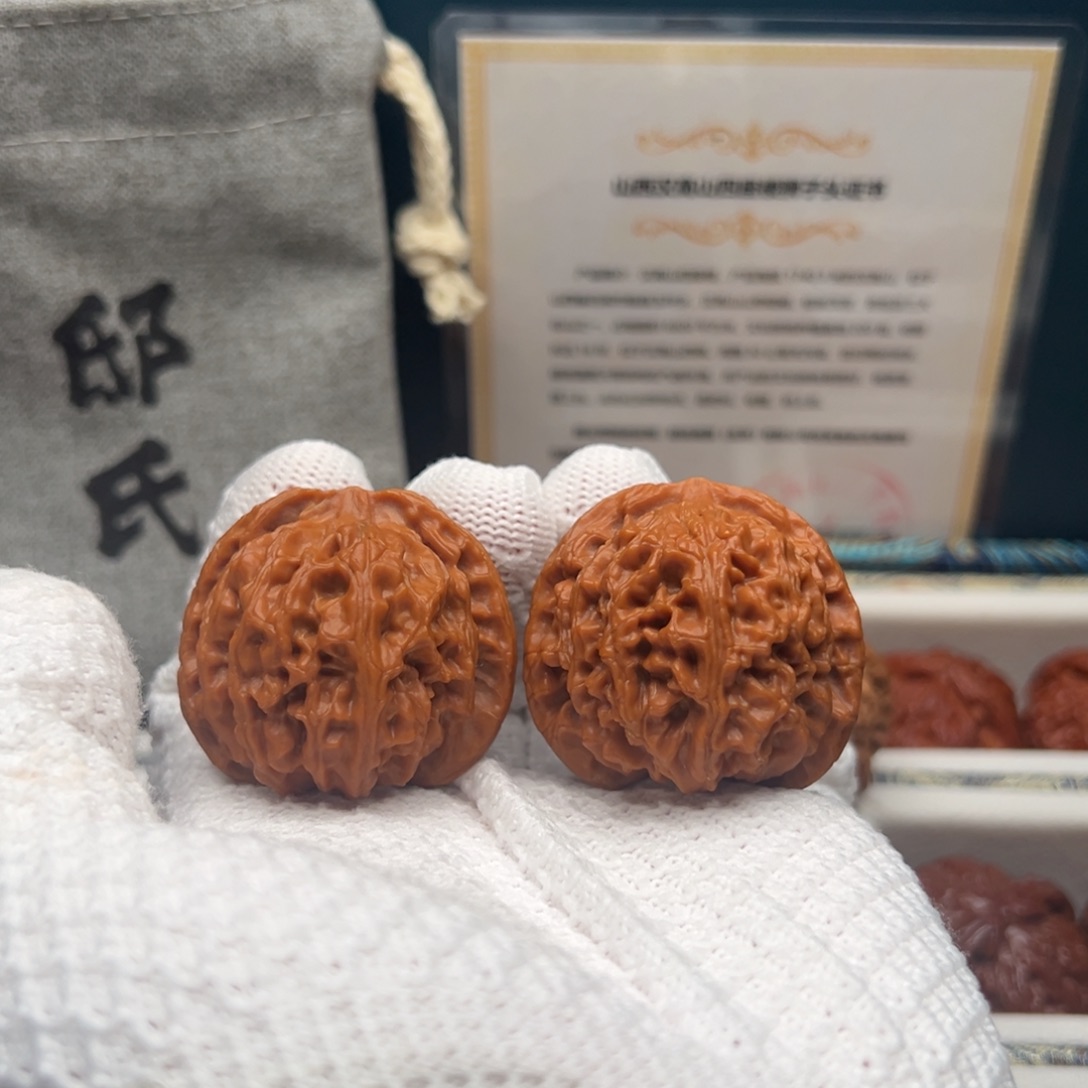 文玩核桃把件苹果41